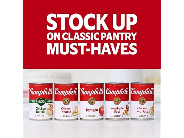 4PK Campbell's Condensed Tomato Soup, 10.75 oz.