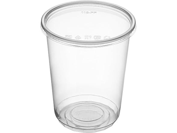 Restaurantware 32 oz Clear Plastic To Go Deli Container, 50 Pack