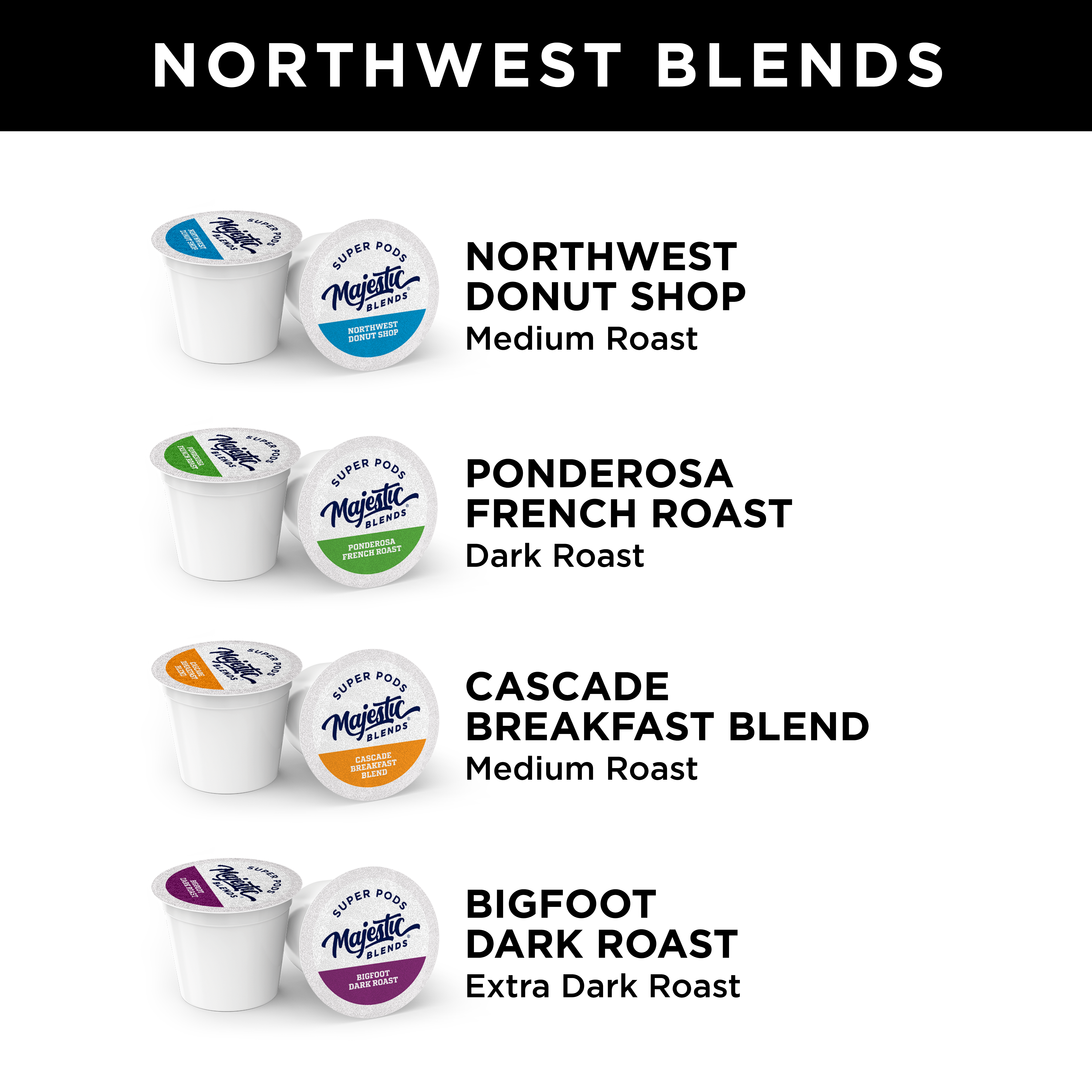 (96ct) Majestic Blends Organic K-cups - Gallery 5