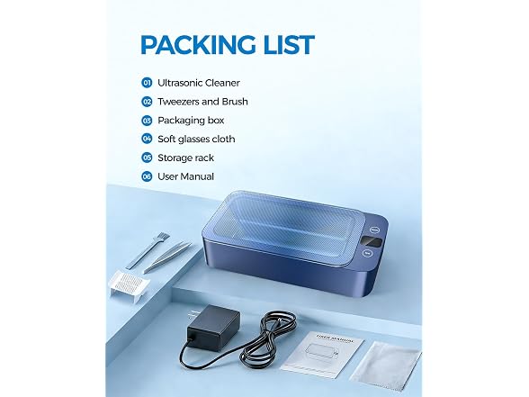 Duemfru Ultrasonic Jewelry Cleaner