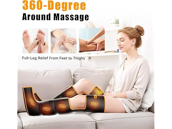 Yeskuyan Leg Massager with Heat