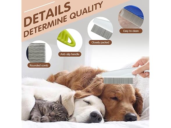 Multifunctional Pets Grooming Comb