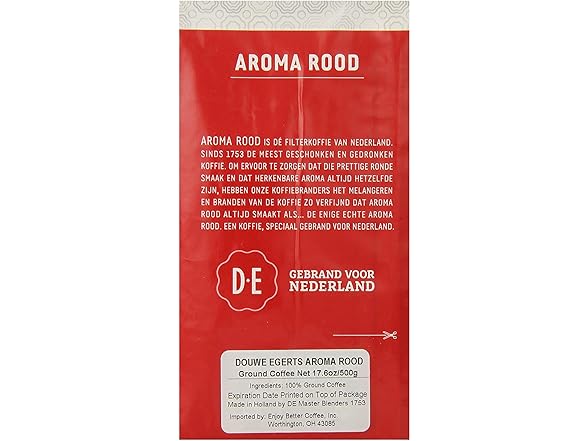 Douwe Egberts Aroma Rood Ground Coffee