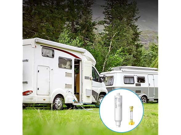 Amazon Basics Amazon Basics Inline Water Filter, 20-Mi