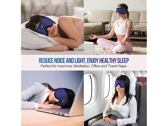 MUSICOZY 3D Bluetooth Sleep Headphones