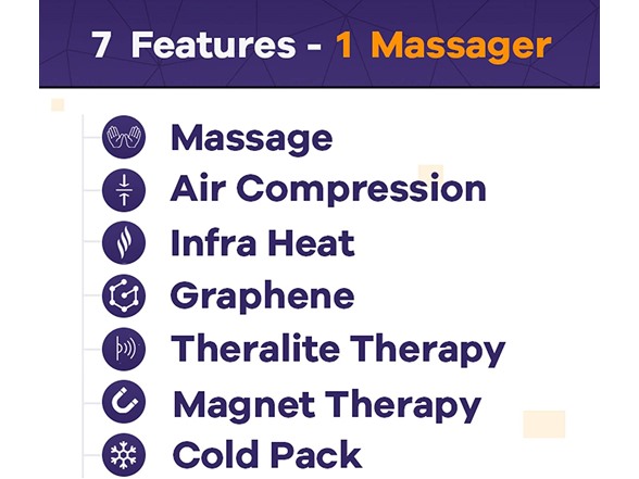 Evertone Thermosage 7 in 1 Leg Massager