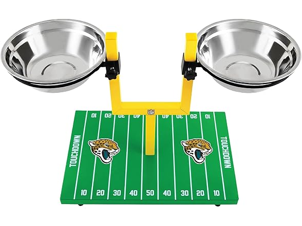 JAGUARS Dog Bowl Feeder
