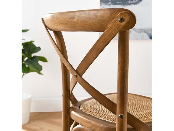 Modway Gear X-Back Wood Counter Stool