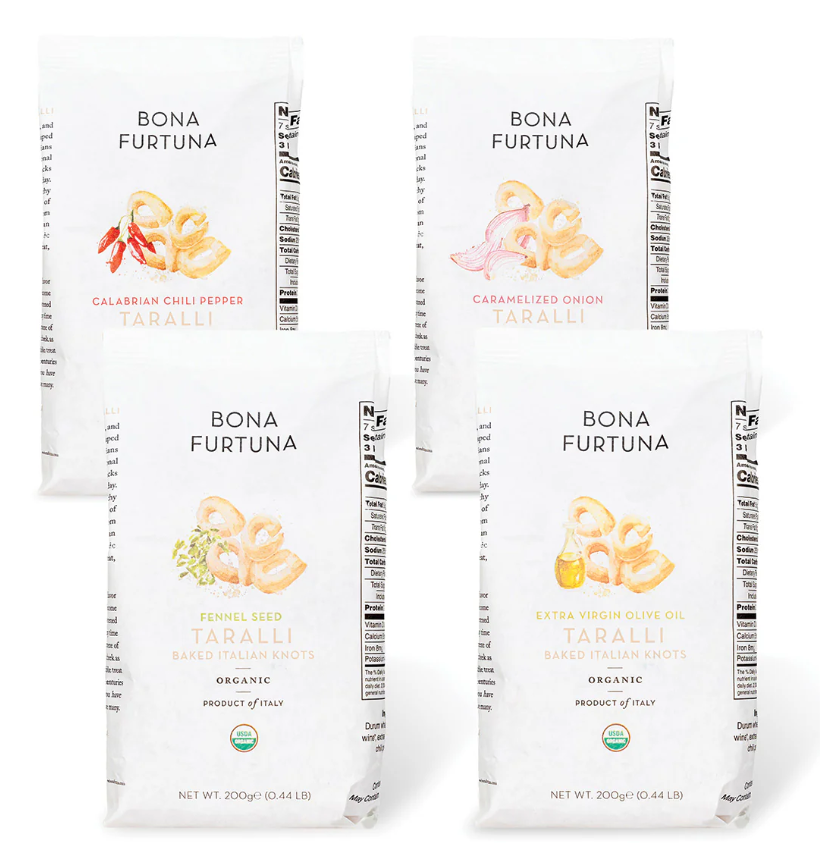 (4pk) Bona Furtuna Taralli Baked Organic Knots - Gallery 13