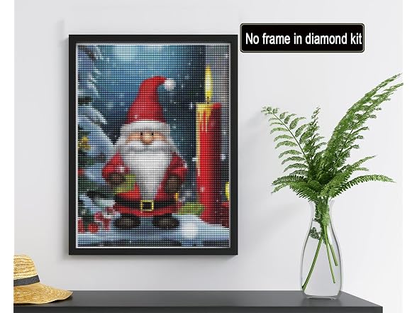 Reofrey DIY Diamond Art Kits for Adults Santa Claus