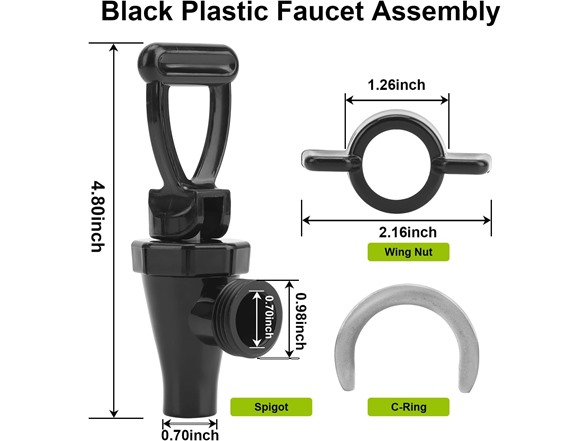 03260.0002 Replacement Faucet Kit
