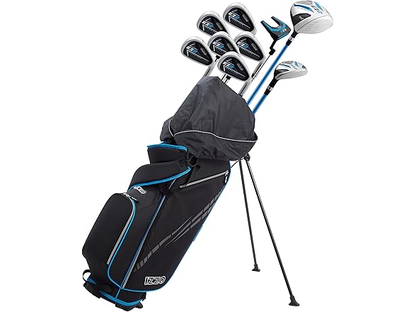 Izzo Golf EZ2 14 Piece Mens Right Hand Golf Club Set