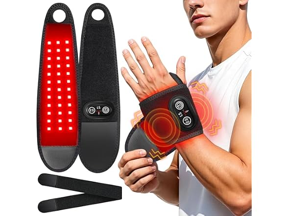 DEPOWIN Red Light Therapy for Wrist Hand
