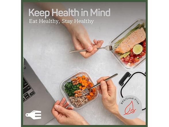 Emporio Kitchen Glass Storage Containers 24 Pieces Black