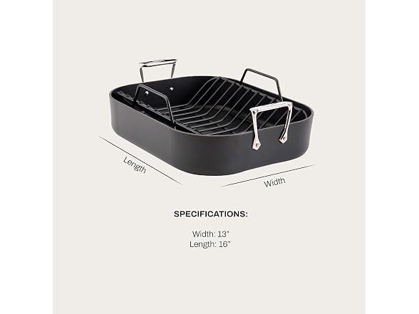 All-Clad HA1 Expert Hard Anodized Nonstick Roasting Pan