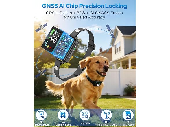 Petutor BC9991260656574 GPS Wireless Dog Fence