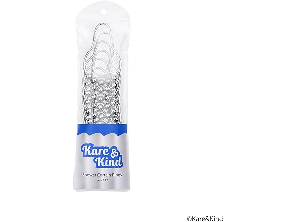 Kare & Kind Shower Curtain Rings