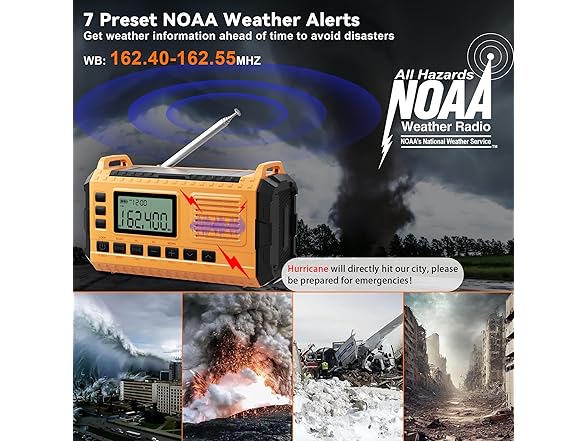 Sttfaishen Emergency Weather Radio