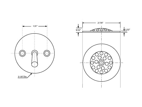 SIIKEYE SIIKEYE Tub Drain with Bathtub Strainer