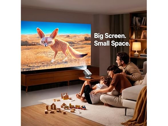 HP MC450 HD Projector, Netflix, WiFi/BT, Short