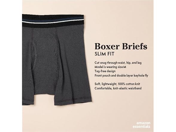 Amazon Essentials Men (XXS) 5-pack Tag-free Briefs