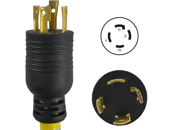 Conntek 30 Amp 4-Prong Generator Cord