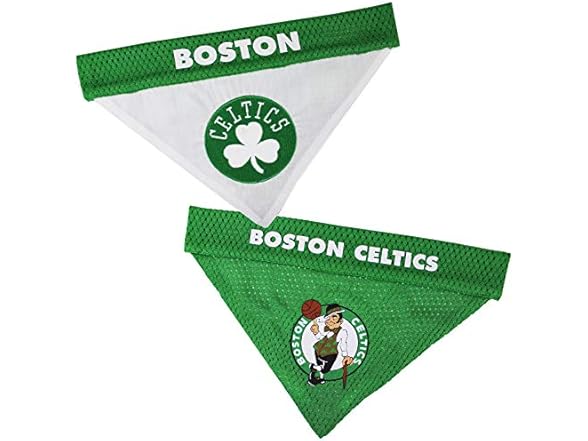 NBA Celtics Dog Bandana L/XL