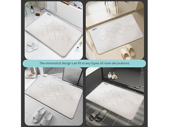 AHIFY Diatomite Stone Bath Mat