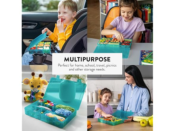 Mothercould Large Kids Snack Box Containers Set of 2