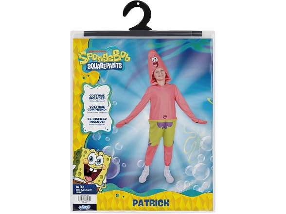 SpongeBob SquarePants Patrick Official Youth Onesie  (L)