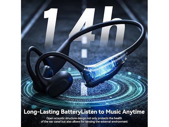 LEVN Open Ear Headphones Bluetooth 5.3