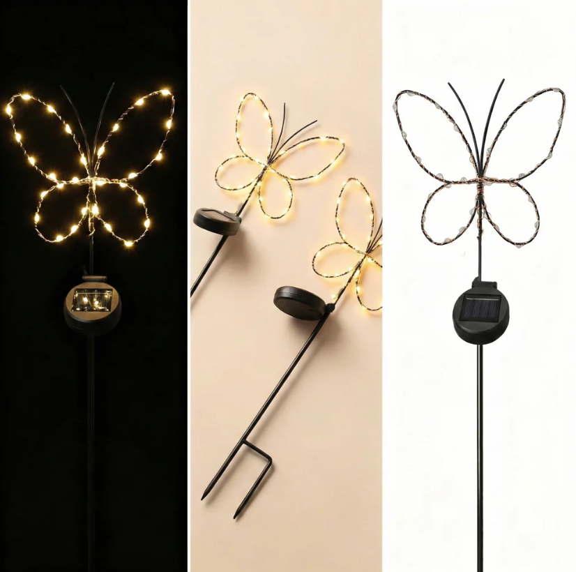 Touch Of ECO Solar Powered LED Garden Stake- Butterfly - Gallery 14