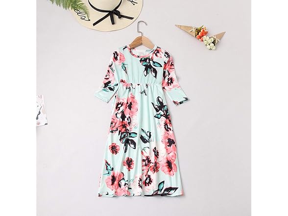 Qin.Orianna (Moms L) Mommy Me Maxi Dresses