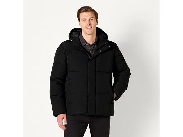 Amazon Essentials Men Hooded Puffer