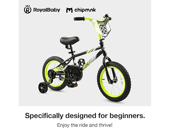 Chipmunk Kids Bike Toddlers 14In Beginners