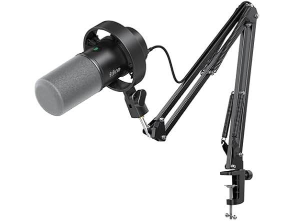 FIFINE XLR/USB Podcast Mic Kit