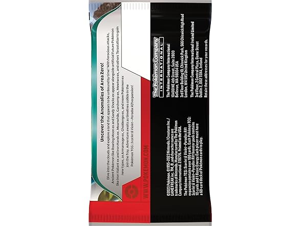 Pokemon TCG: Scarlet & Violet: Paradox Rift: Booster Pack