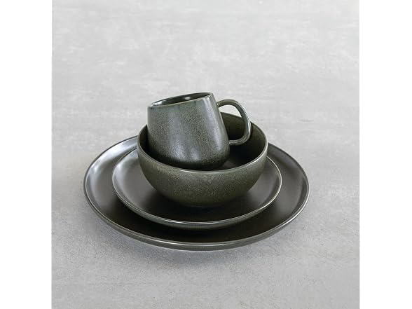 Fortessa Sound Stoneware, 8.25" Coupe Salad Plate (Set of 4)