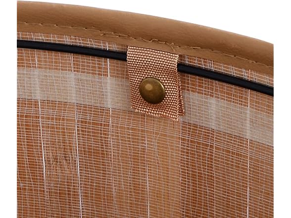 Julimoon Bamboo Laundry Hamper with Lid, Beige