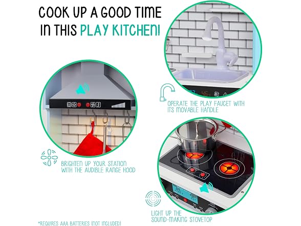 Small Kitchen Set Blue