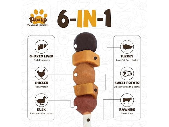 PAWUP Natural Dog Chew