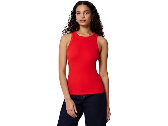 Amazon Essentials Women Slim-fit High Neck Tank