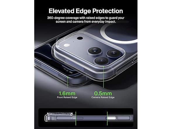 Belkin Belkin for iPhone 17 Pro Max Case, Clear