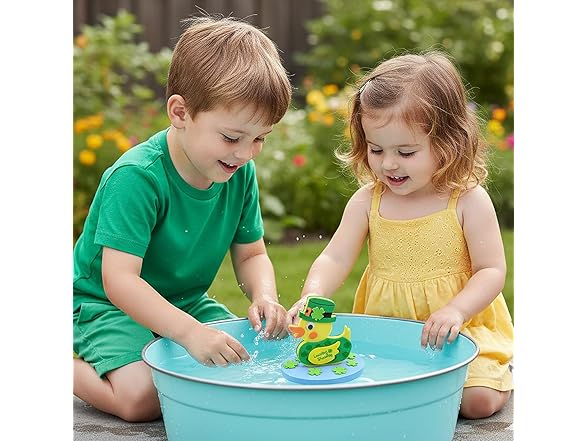3D Floating Lucky Ducky Foam Craft Kit – 12 Sets