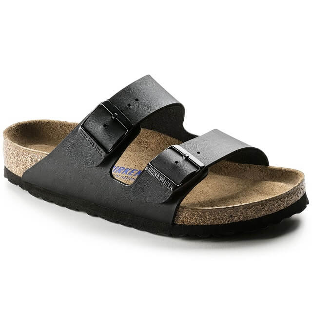 Birkenstock Unisex Arizona Soft Foot Bed Birko-Flor Sandals - Gallery 6