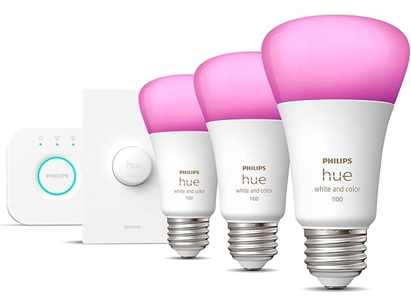 Philips Hue Smart Light Starter Kit- 5 Piece