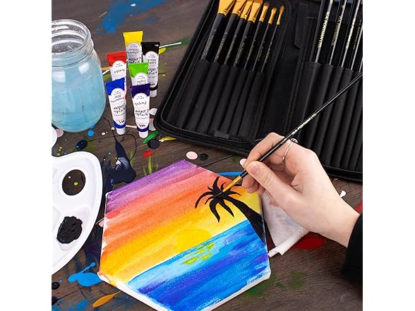 W.A. Portman 15pc Paint Brush Set