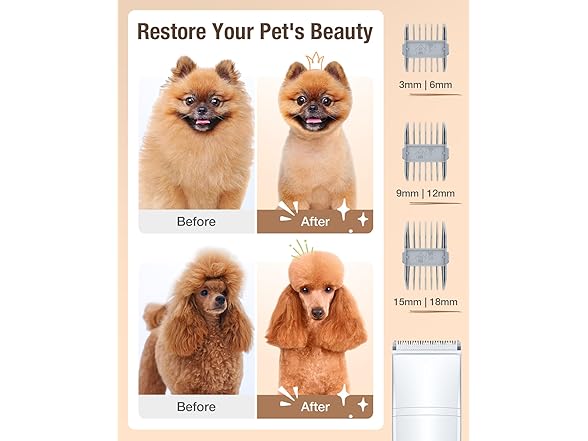OPOWO Dog Grooming Vacuum