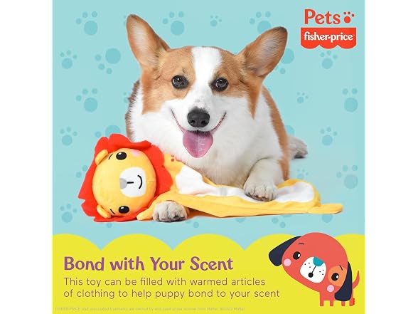 Fisher Price Warming Furrr-end Cuddler Dog Toy