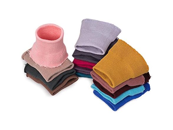 Tong Gu Cotton Stretch Knit Rib Cuff Trim